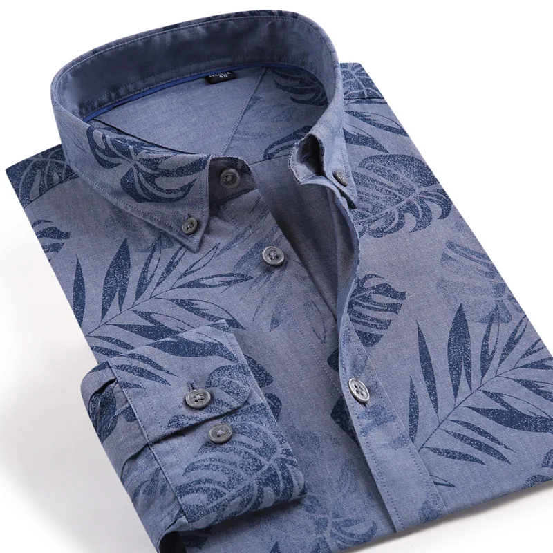 Гавайская Повседневная пляжная рубашка для отдыха с цветочным принтом мужчин