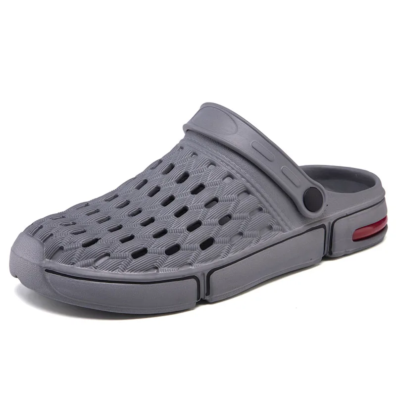 Мужские пляжные сандалии повседневные шлепанцы с подушкой модная дышащая обувь