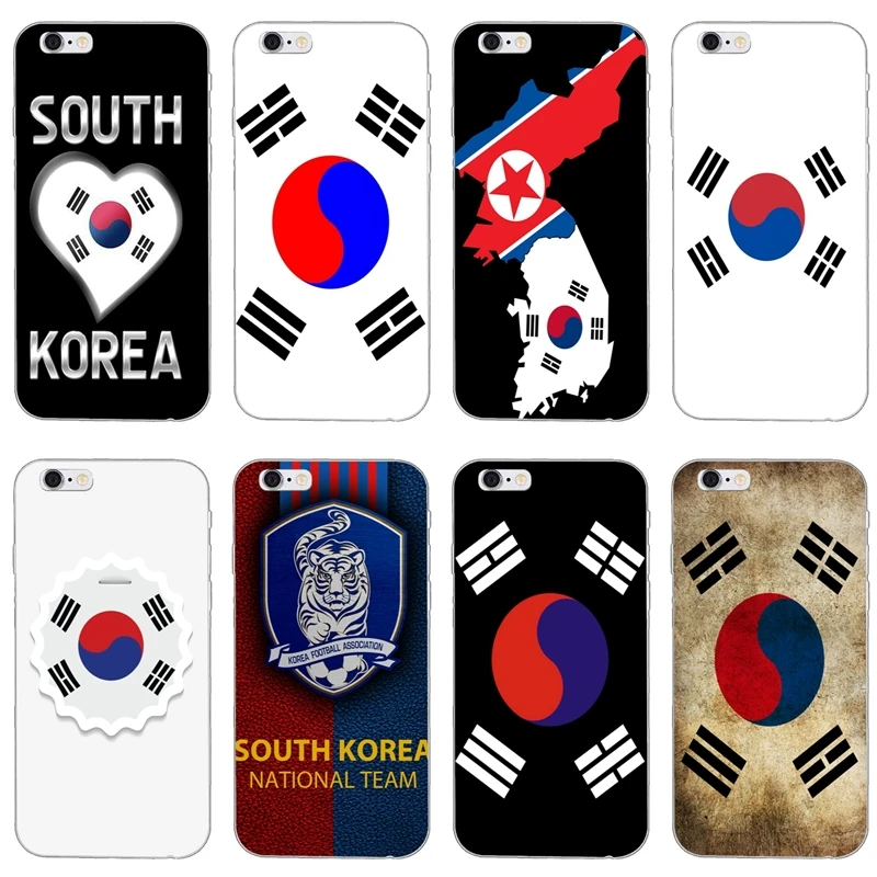 Мягкий чехол для телефона с баннером и флагом Южной Кореи Xiaomi Mi 9 9t CC9 CC9e 8 SE pro lite Redmi