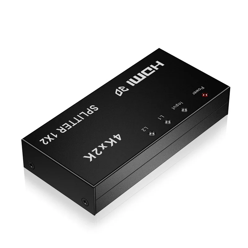 Разветвитель/переключатель HD MI 1x2 UHD 1 4 4K при 30 Гц вход 2 выхода светодиодный