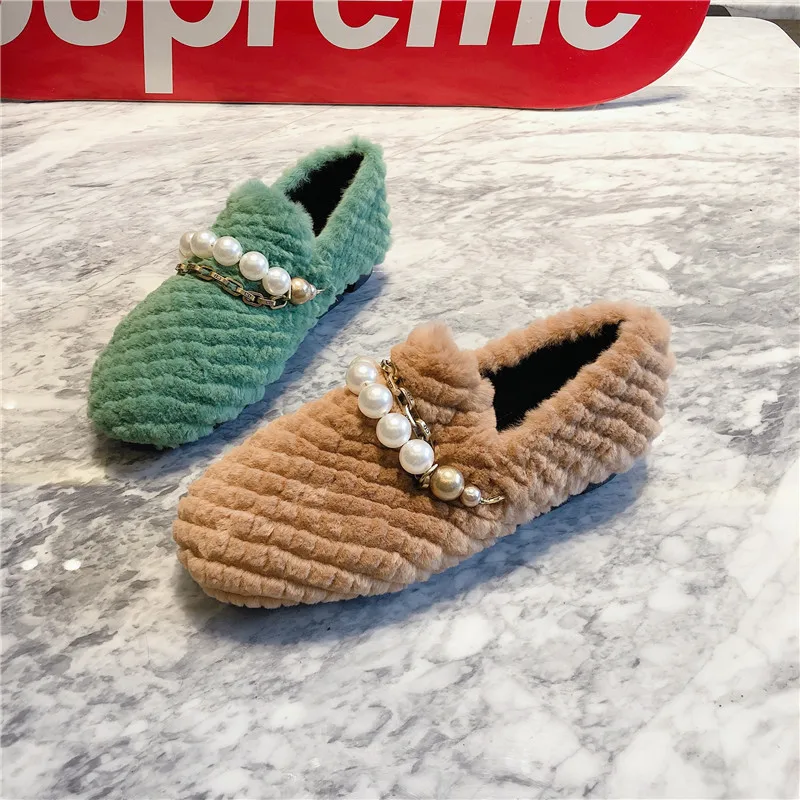 Осенняя дизайнерская женская повседневная обувь на плоской подошве Зимняя для