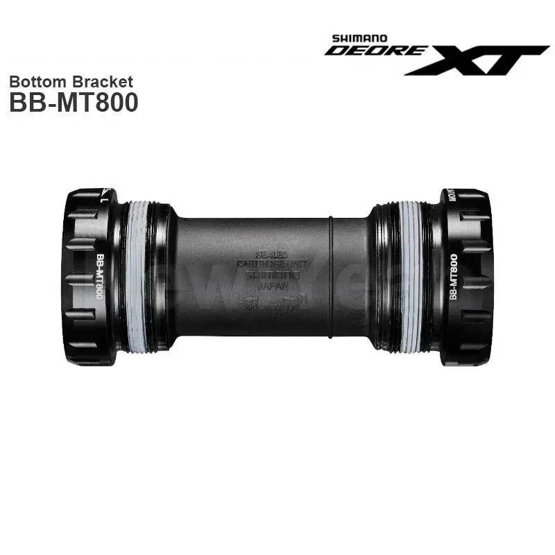 Нижний Кронштейн SHIMANO SLX M8100 MT800-резьбовой-HOLLOWTECH II-ширина корпуса 68/73 мм