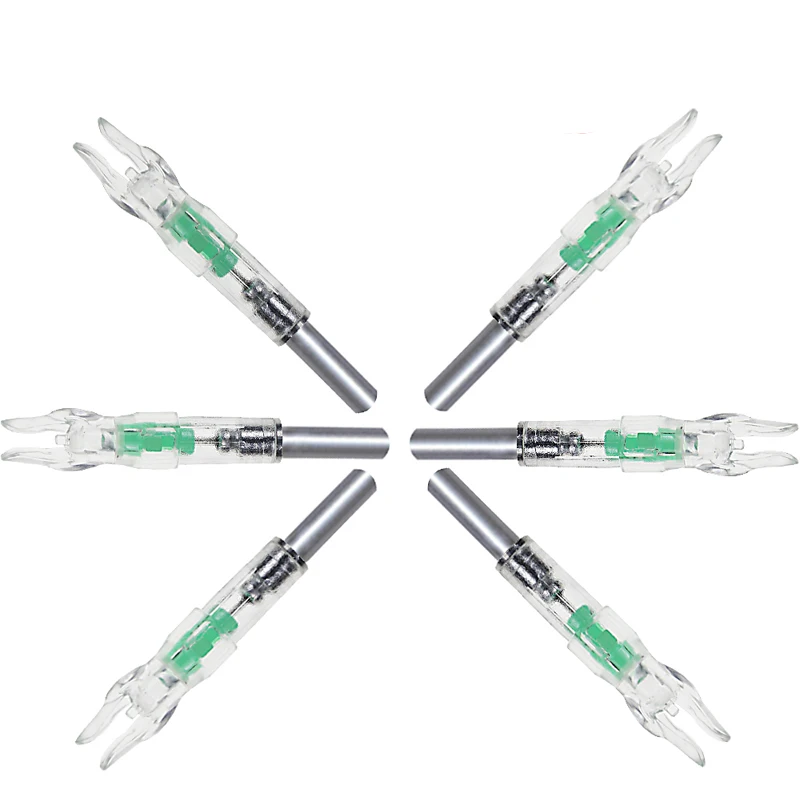 Стрелы для стрельбы из лука со светодиодной подсветкой 5 3 мм/0 209 дюйма 6 шт. |