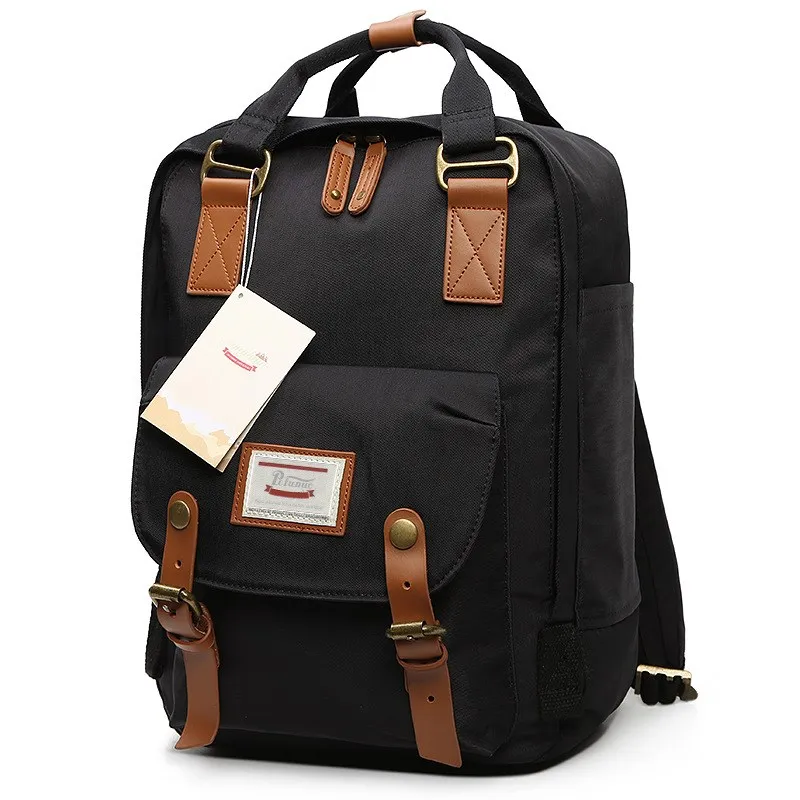 Fashion Women Backpack Large Capacity Waterproof Rucksack for Girls Schoobag Cute Student 14 Inch Laptop Back Packs High Quality | Багаж и