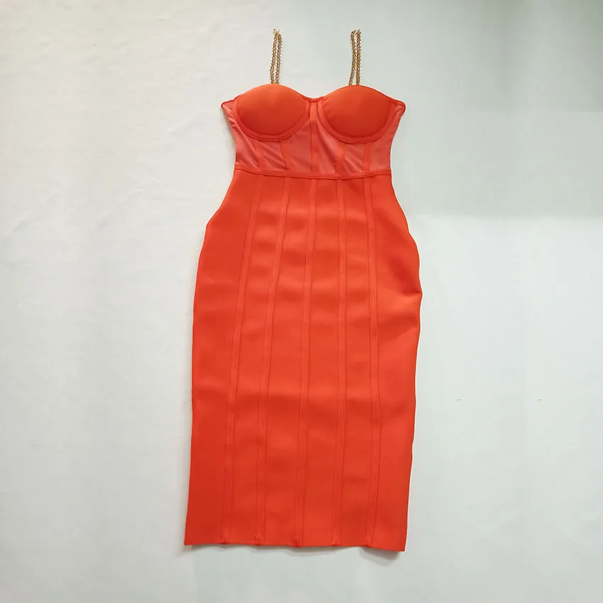 

Bevenccel 2020 New Arrival Women Mesh Dress Sexy Chains Straps Mesh Patchwork Bodycon Celebrity Evening Party Dress Vestidos