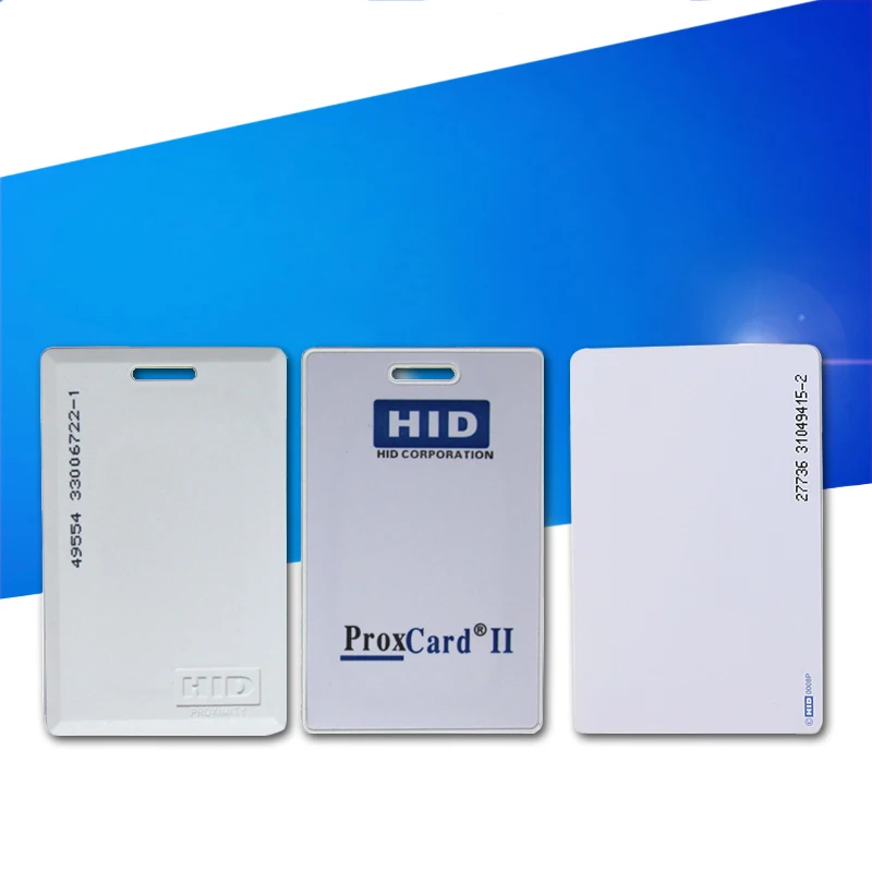 Горячая Распродажа карта 26/37bit 125khz HID Prox раскладушка 1326 RFID перезаписываемая