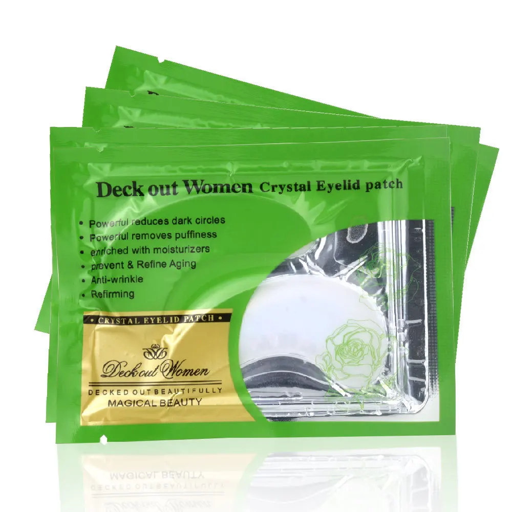 Коллагеновая кристальная маска для глаз увлажняющая против морщин/обработка