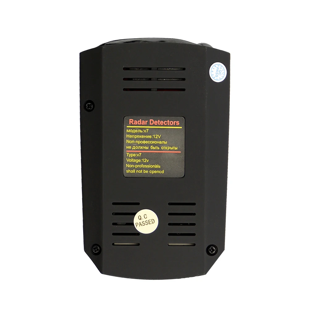 Антискоростной радар детектор для автомобиля светодиодный дисплей V7 голосовое