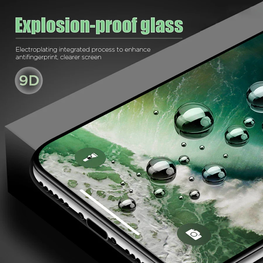 Защитное стекло с полным покрытием для Xiaomi Redmi Note 10 9 8 7 Pro 9A 9C 10S 9T 8T 3 шт. | Мобильные