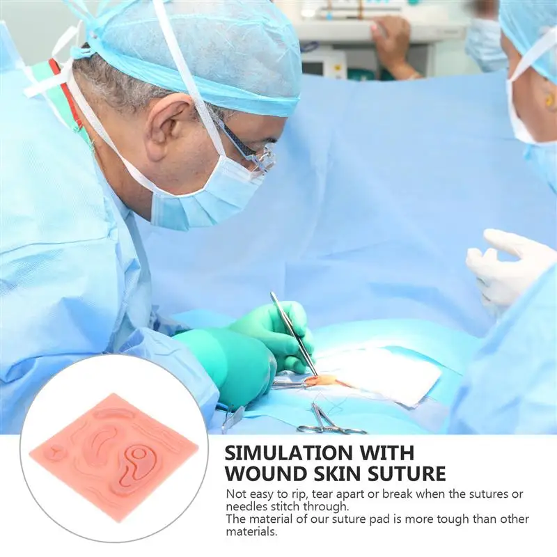 

Medical Suture Training Silicone Pad Premium Durable Suture Training Pad