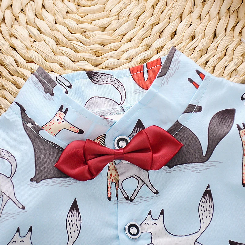 Новинка Лидер продаж летняя одежда для маленьких мальчиков комбинезон с