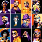 Набор для рисования по номерам на холсте, в европейском и американском стиле