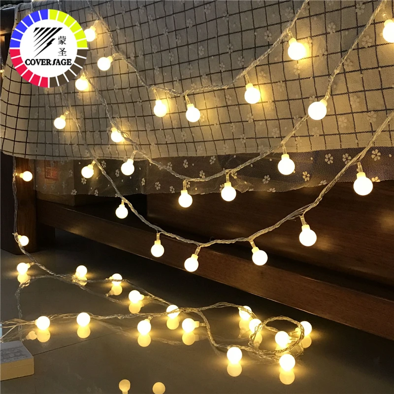 Coversage 6 м 40 светодиодов Рождественская елка Гирлянда Рождественское украшение