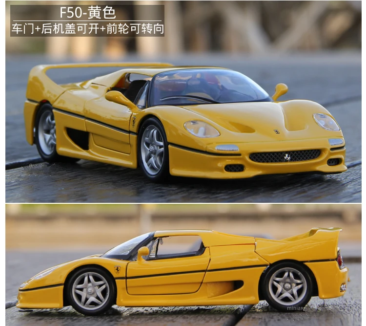 Bburago 1:24 Ferrari 599GTO модель автомобиля литье под давлением Металлическая Модель Детская игрушка бойфренд подарок имитация сплава автомобиль коллекция
