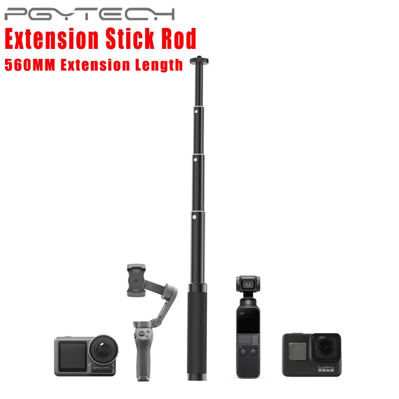 Удлинитель PGYTECH Pole масштабируемый держатель для экшн камеры DJI OSMO M3/Pocket Gimbal Zhiyun