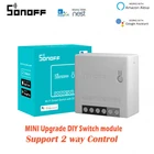 Смарт-выключатель SONOFF MiniR2 с поддержкой Wi-Fi и управлением через приложение EWeLink