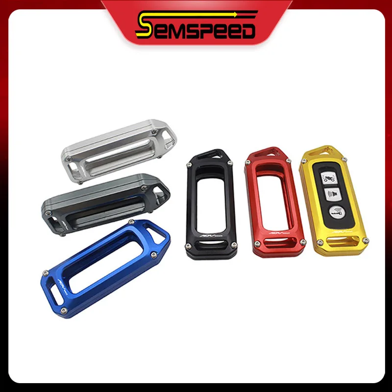 Новейший чехол для ключа мотоцикла SEMSPEED CNC Honda ADV 150 adv150 2019 2020 2021 с логотипом |