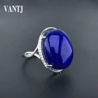 100 natural lapis lazuli 925 silver rings for women gemstone man big rings fine jewelry opening ring design gem oval 1318mm