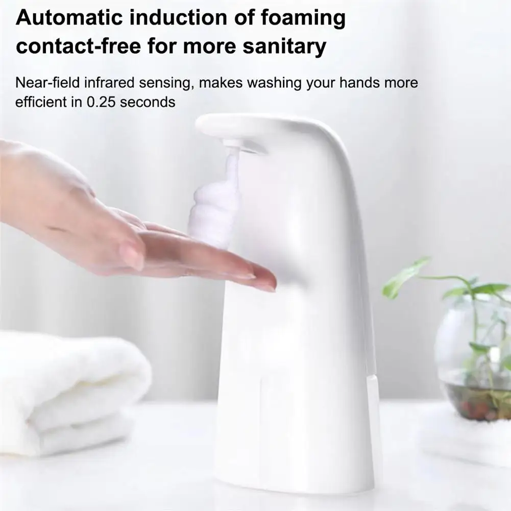 250ML Automatic Soap Dispenser Infrared Motion Smart Sensor Touchless Bathroom For Kitchen | Обустройство дома