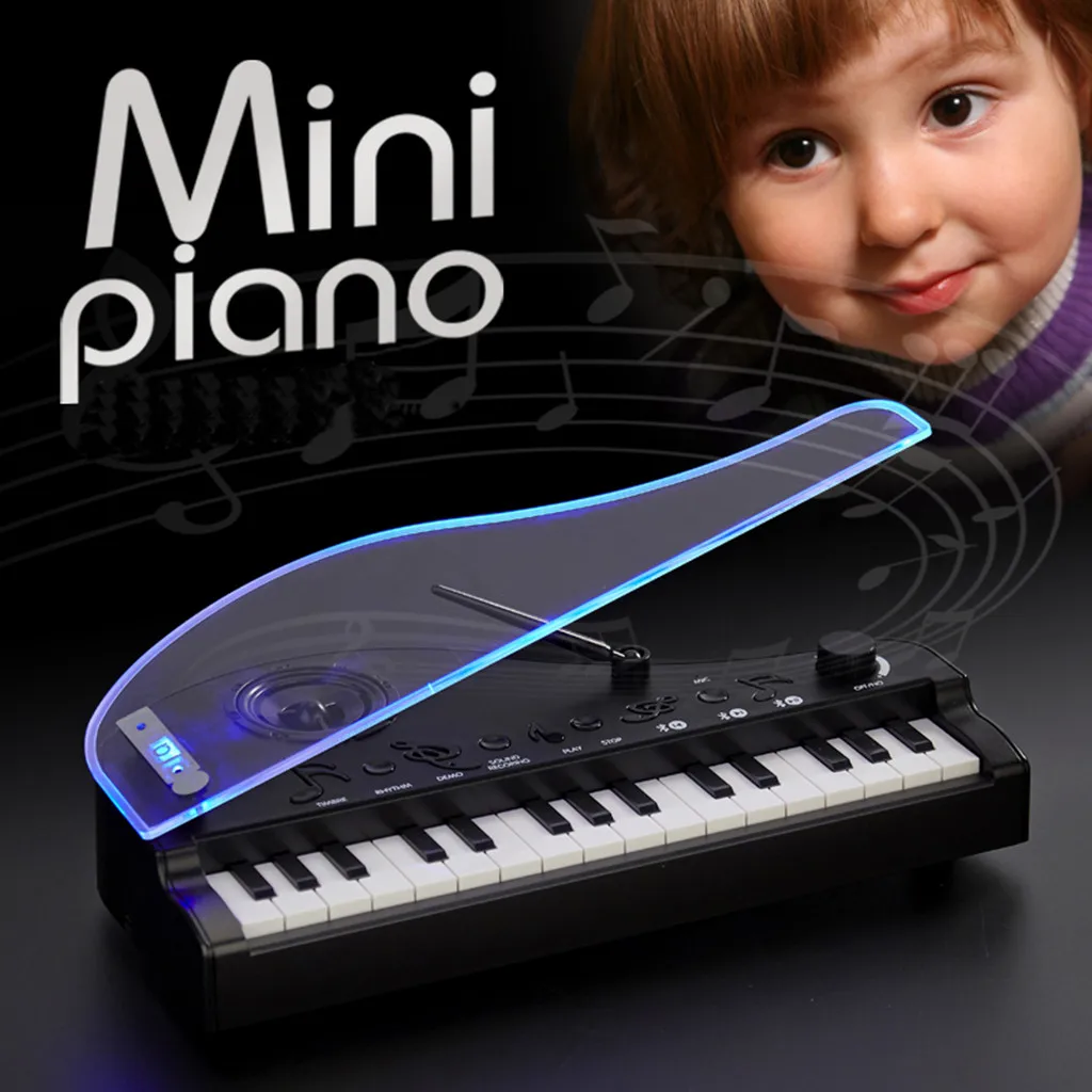 Musical Instrument Toy Mini Piano Baby Kids Bluetooth Music Toys Early Learning Intelligent Developmental Y125 | Игрушки и хобби