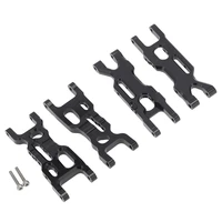 4pcs metal front and rear suspension arm set for losi 118 mini t 2 0 2wd stadium rc truck car upgrade parts