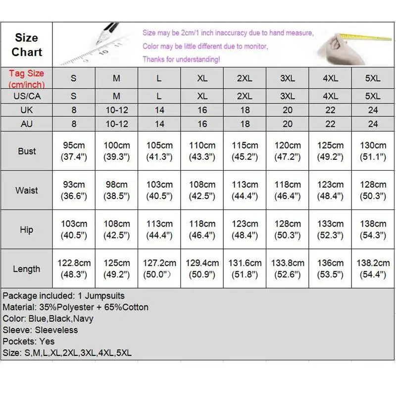 

Overalls For Women's Demin Jumpsuits Casual Wide Leg Pants VONDA 2021 Summer Sleeveless Rompers Female Sexy V Neck Playsuits