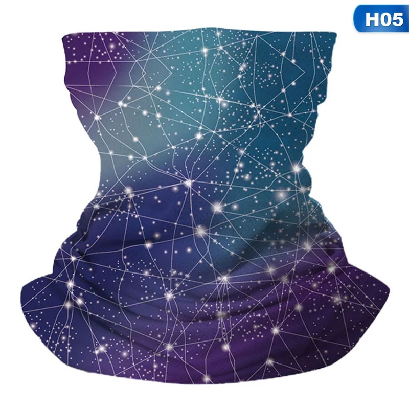 

Star Space Outdoor Magic Bandana Breathable Cycling Scarf Sunshade Hiking Neck Cover Dustproof Multifunction Face Mask Quick Dry