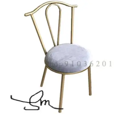 Современный и простой туалетный стул с подставкой для девушек красный макияжа Ins