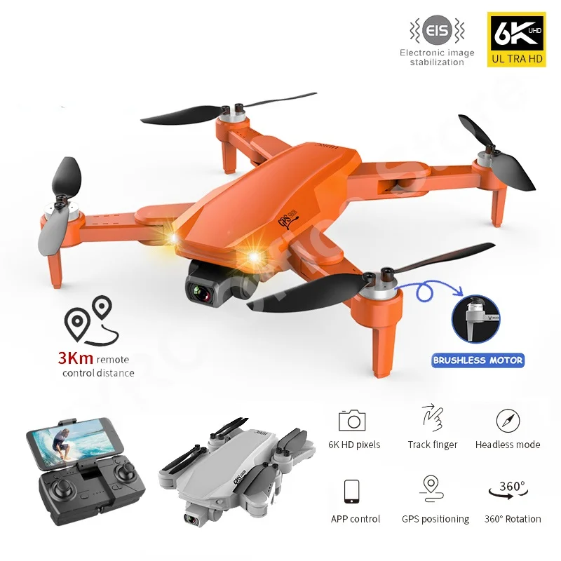 

XYRC S608 Pro GPS Дрон 4k 6K HD Двойная камера Профессиональная аэрофотосъемка бесщеточный складной Квадрокоптер дистанционное управление 3 км