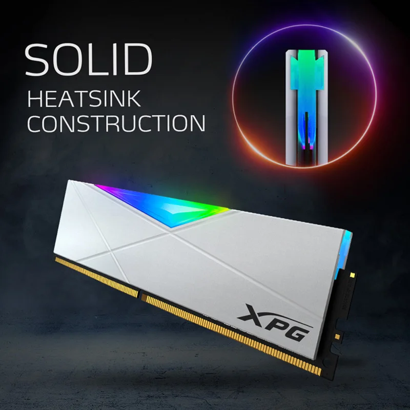 Модуль памяти ADATA XPG SPECTRIX D50 DDR4 RGB 8 ГБ 16 32 3200 МГц 3600 4133 ОЗУ для настольного