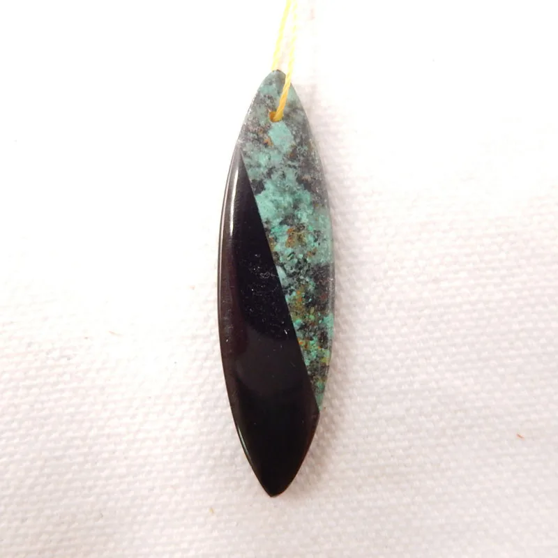 Оптовая продажа 1 шт. натуральный камень африканская бирюза обсидиан драгоценный