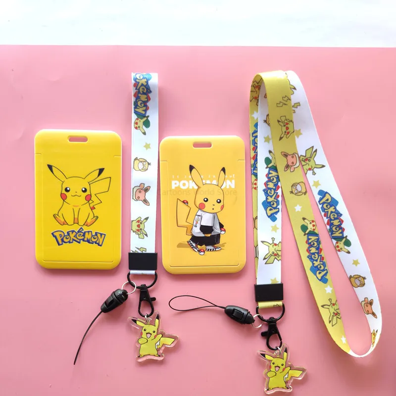 TAKARA TOMY креативный мультяшный Пикачу жесткий корпус держатель для карт контроля