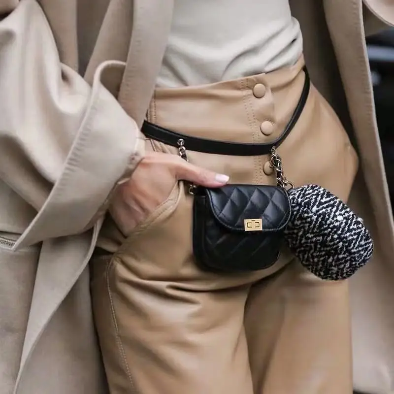 Маленькие сумки с цепочкой клапаном кошелек на цепочке через плечо женская