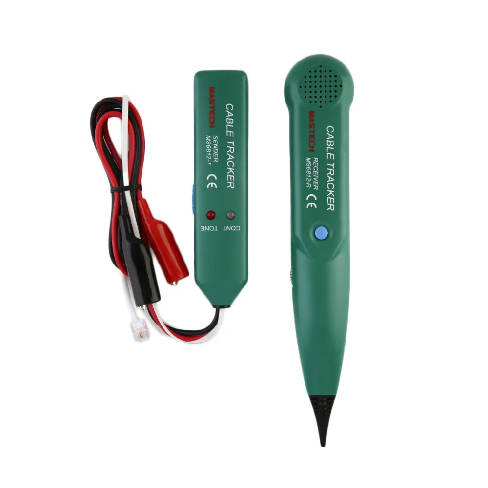 Low Price MS6812 LAN Network Cable Tester Telephone Phone Wire Tracker Tracer for UTP STP Cat5 Cat6 Line Finder | Мобильные телефоны