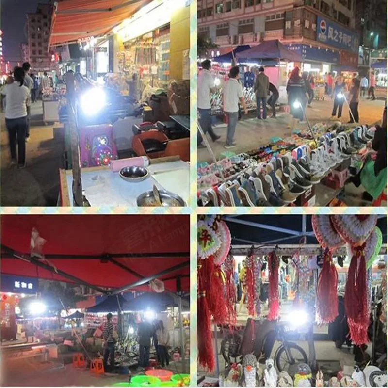 

High Power 12V Led Bulb 75W 50W Portable Led Lamp Outdoor Camp Tent Night Fishing Emergency street vendor stall Hanging Light