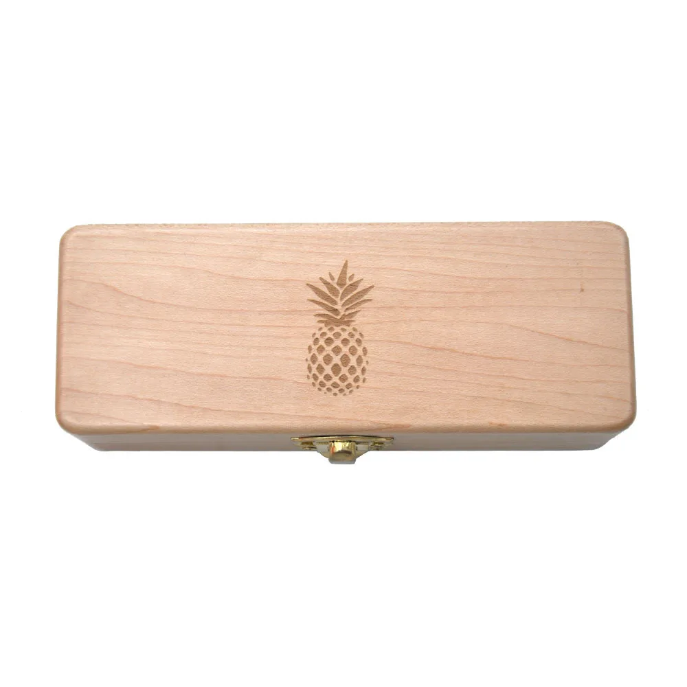 Подарочная коробка для курения набор табака деревянная стопка алюминиевая