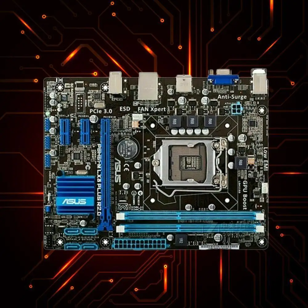 Для ASUS GA H61M S1 настольная материнская плата H61 Socket LGA 1155 16G используется