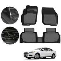 for ford fusion 2013 2014 2015 2016 5 seat tpe car floor mats waterproof non slip auto styling accessories interior