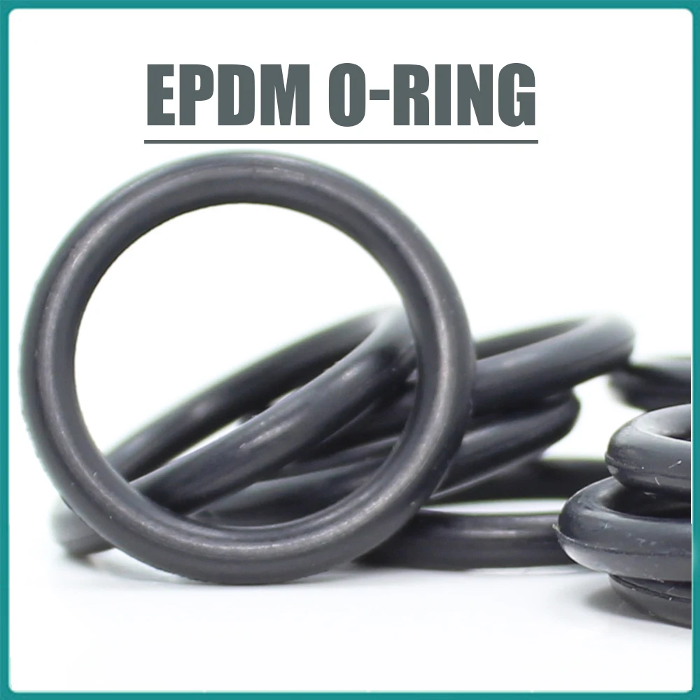 CS2mm EPDM O טבעת מזהה 1/2/3/4/5/6/7/8/9/10*2mm 100PCS O-ring אטם חותם פליטה הר גומי מבודד Grommet ORING