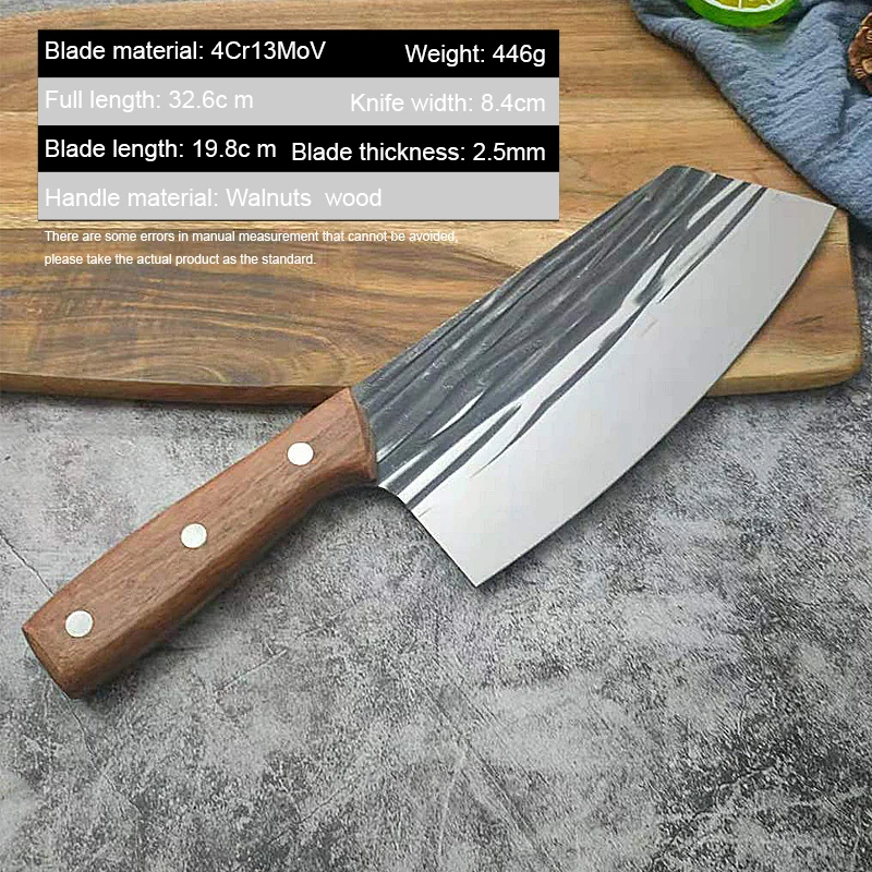 Кованый кухонный нож столовые приборы сербский шеф-повар для нарезки мяса ножи