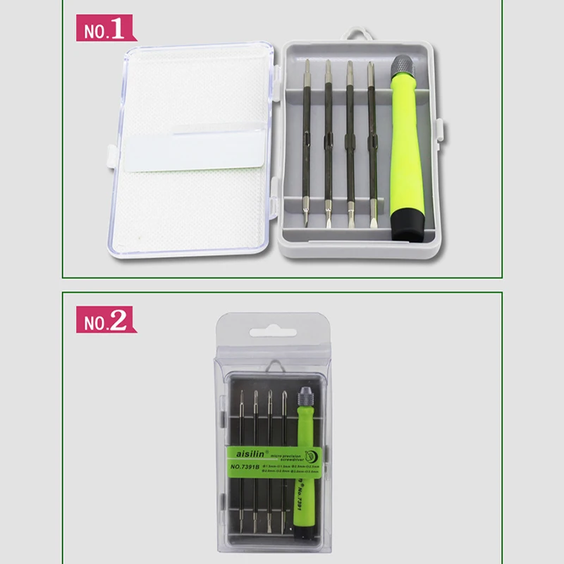 5 In 1 Precision Screwdriver Set High Quality Profession Instrument Repair Tool Kit With 4*screwdriver Bits Watch Phone | Инструменты
