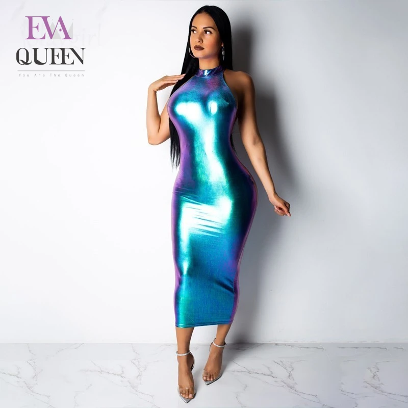 Вечерние облегающие платья EvaQueen с открытой спиной женское сексуальное длинное