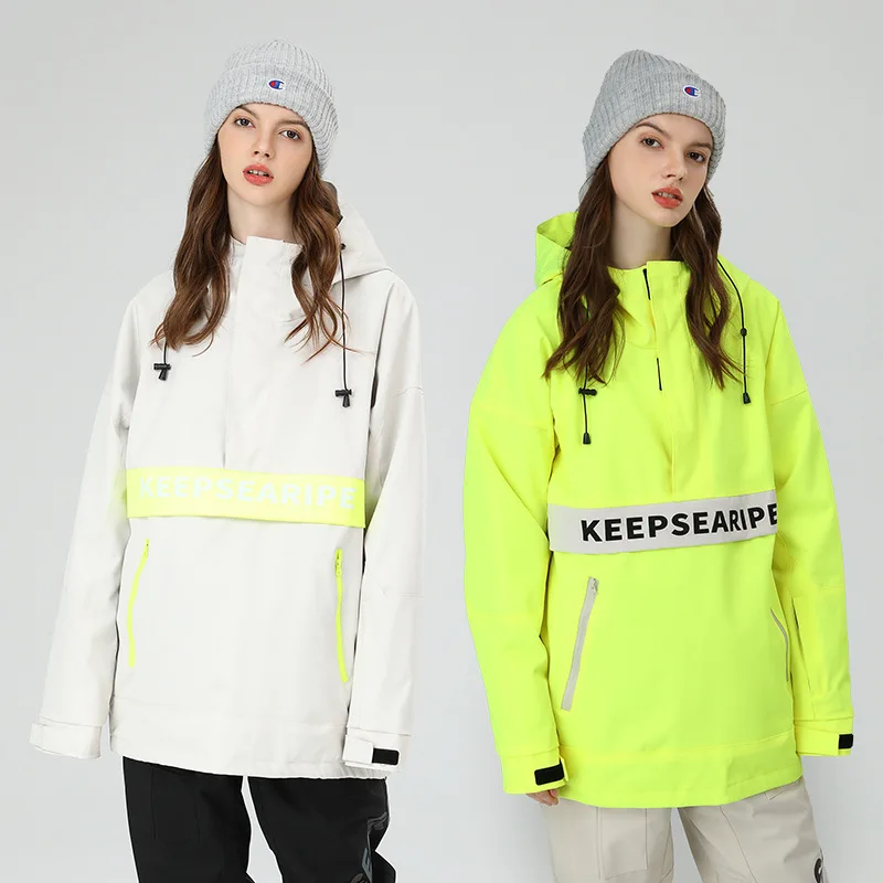 Толстовка одежда для сноуборда свитер мужская и женская снега на осень зиму