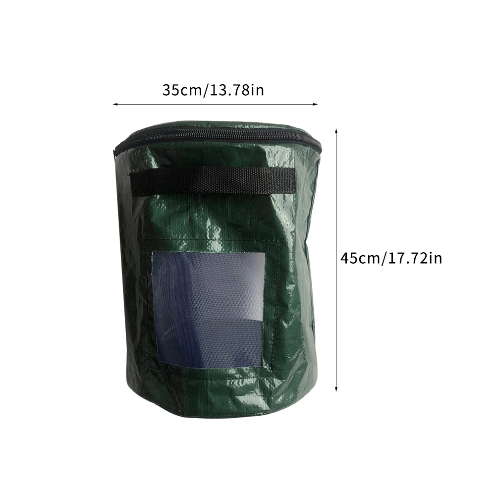 

Garden Compost Bag Environmental Organic Fertilizer Earth Grow Bag PE Cloth Planter Kitchen Waste Disposal Organic Compost Bag