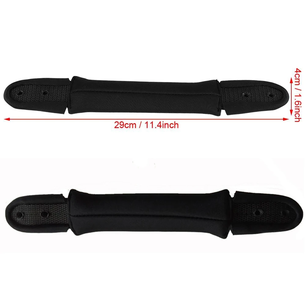 

2 pieces of surfboard handle durable neoprene PU soft surfboard handle surfboard surf rescue board handle rod accessories #W