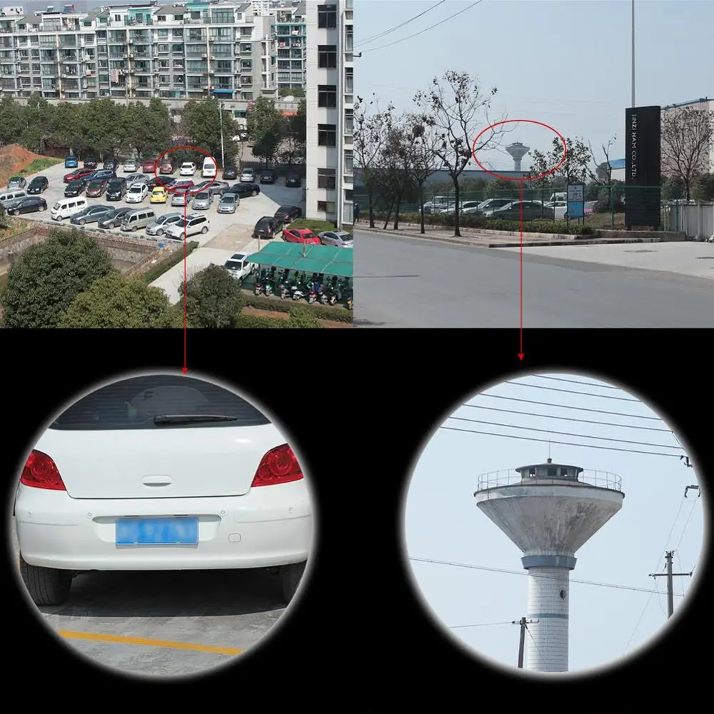 Карманный бинокль с автофокусом складной мини телескоп дальнего действия