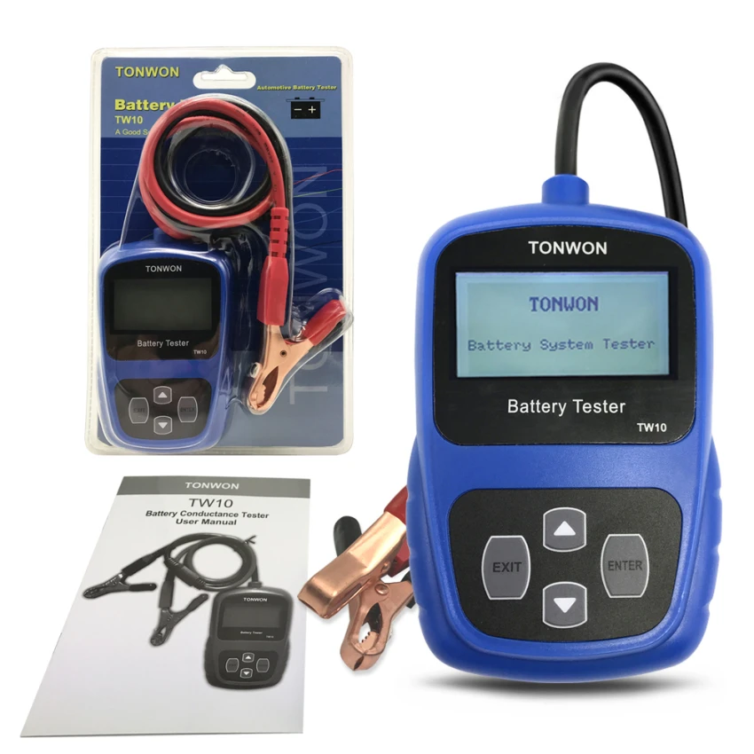 10 шт./лот DHL бесплатно TONWON TW10 Универсальный 12 в автомобильный тестер нагрузки
