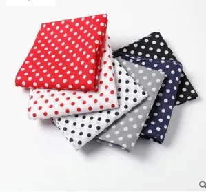 

Хлопок Для мужчин носового платка для Карманный платок для костюма в горошек Смешанная Цвет 50 см х 50 см, 6 шт.