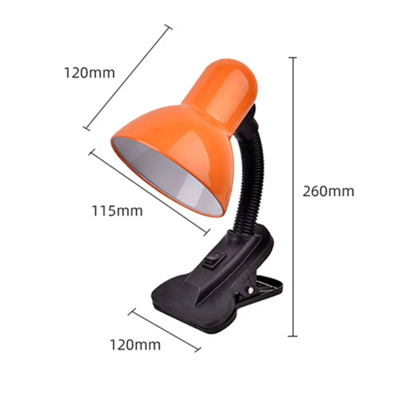 Настольная Светодиодная лампа для офиса комнатное освещение гибкая офисная