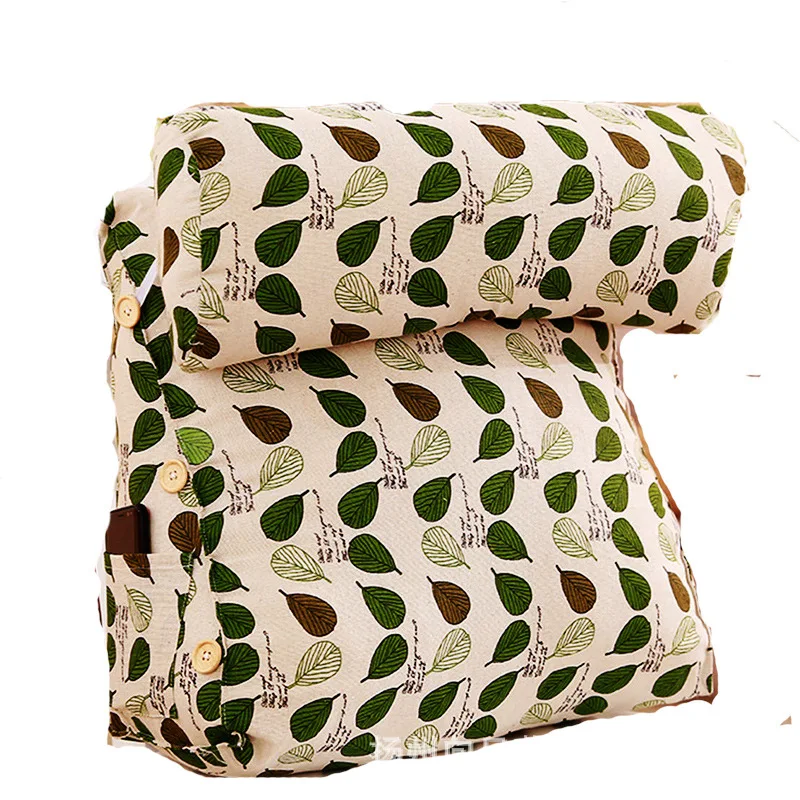 

Cute Pillow Large Back Cushion Bedroom Bed Sofa Triangle Pillow Meditation Living Room Outdoor Cushions Home Textile